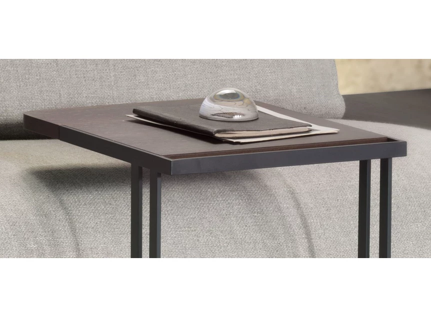 Detail Bijzettafel Long Beach T151M0S Smoked Oak Natuzzi Italia