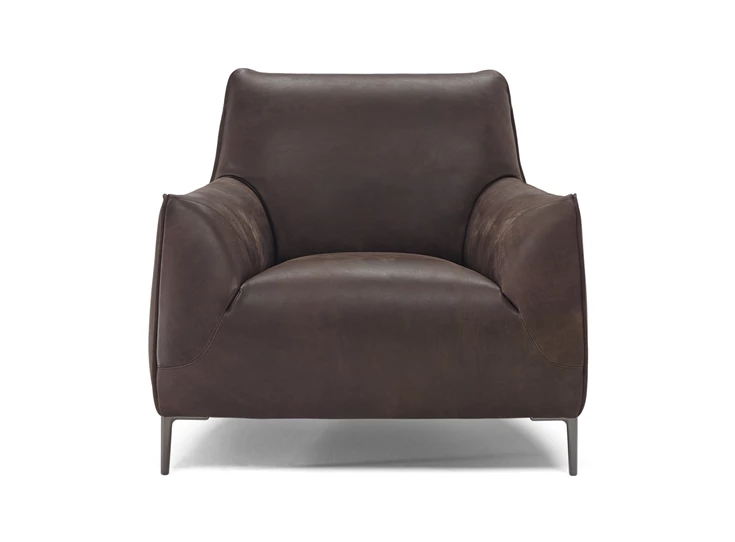 Front Bijzetzetel Dolly 2899 003 leder Natuzzi Italia