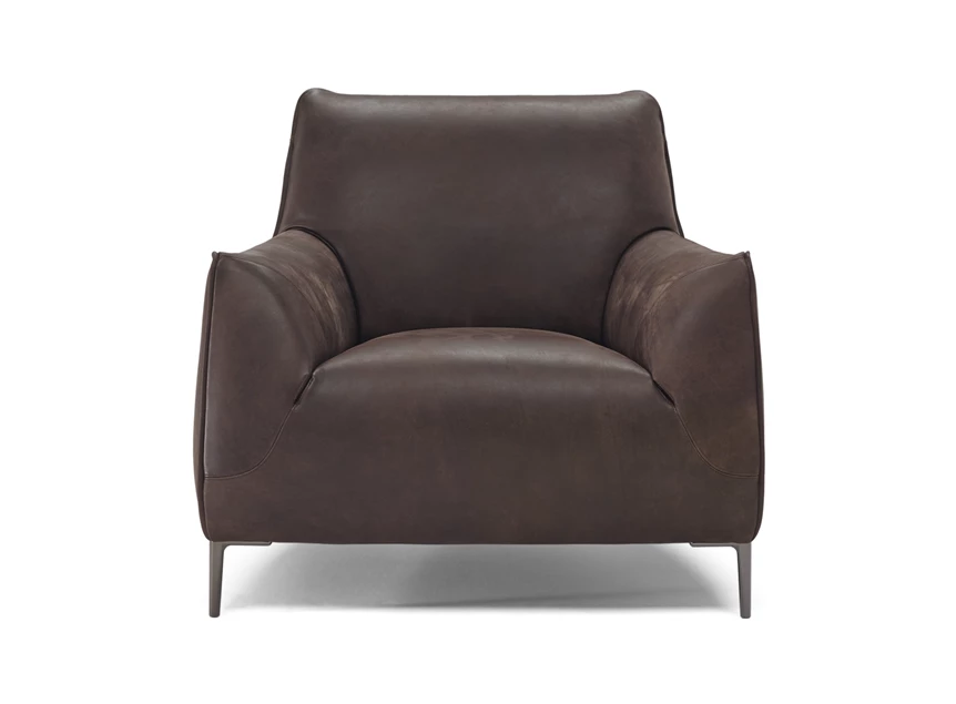 Front Bijzetzetel Dolly 2899 003 leder Natuzzi Italia