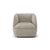 Bijzetzetel Wally C195 natuzzi editions stof voorkant beige