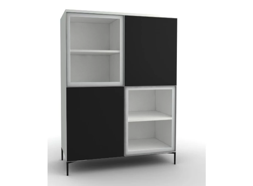 napoli berkast zwart wit