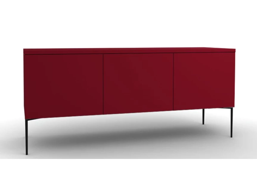 Napoli bergkast hoog frame rood