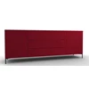 Napoli dressoir mat rood