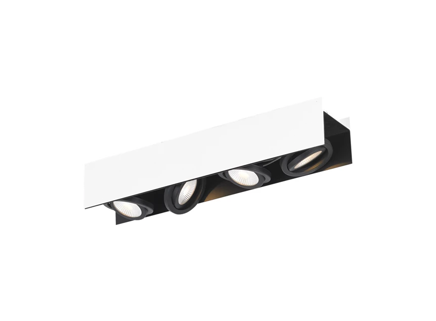 eglo, vidago, 4, plafondlamp, wit, zwart, meubelen, jonckheere