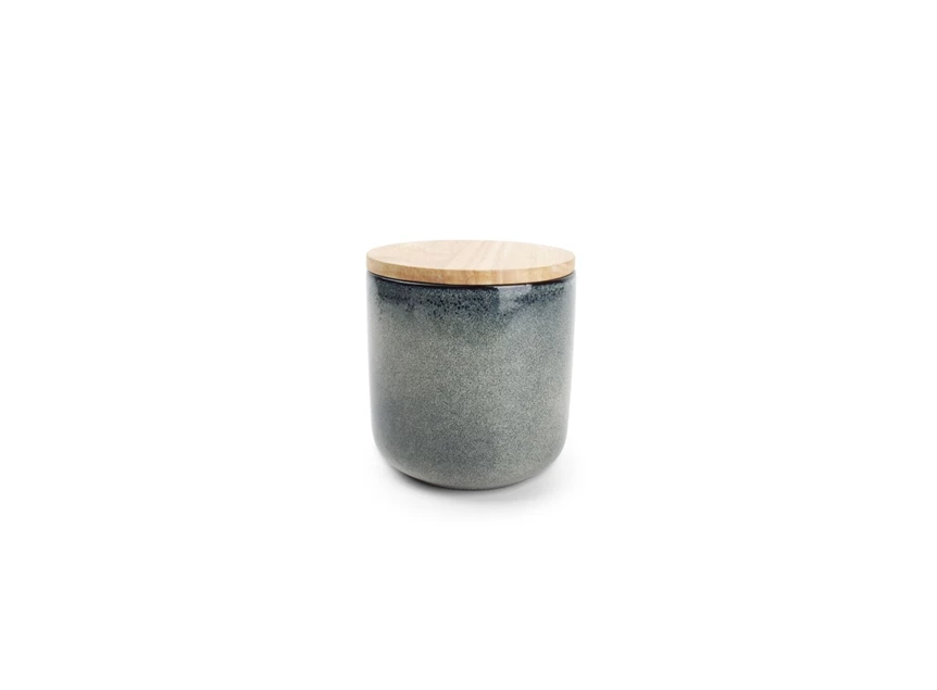 850609 voorraadpot meridian blauw/groen 12xh12cm