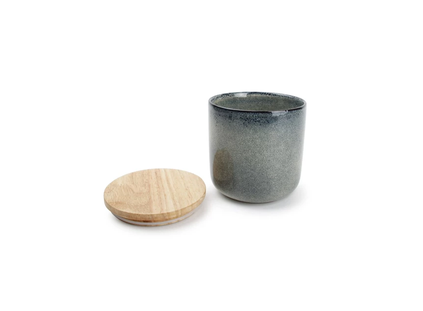 850609 voorraadpot meridian blauw/groen 12xh12cm open