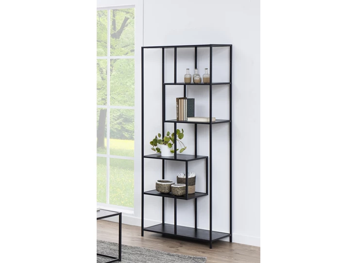 90198 seaford rek assymetrisch zwart sfeerbeeld