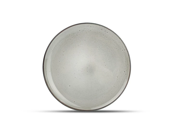 683006 plat bord 26cm groen freckles