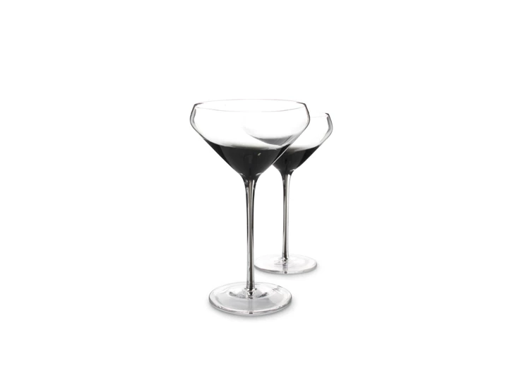 852819 Cocktailglas 30cl smoked Secrets set/2 twee