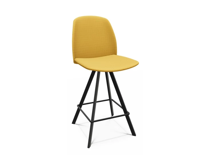 barkruk stoel BarFiona Perfecta HT65 P710 Gold EP01 Voorkant