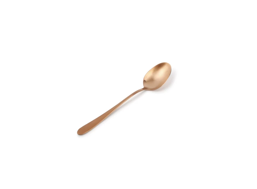 682901 Bestekset 24-delig mat rosé goud Slim ONA lepel