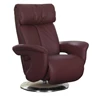 Easy Swing 8039 relaxzetel himolla duits design relaxfauteuil leder stof accu