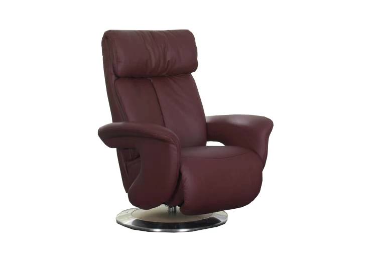 Easy Swing 8039 relaxzetel himolla duits design relaxfauteuil leder stof accu