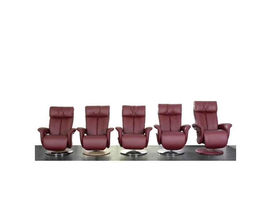 Easy Swing 8039 himolla relaxfauteuil leder stof accu relaxzetel duits design