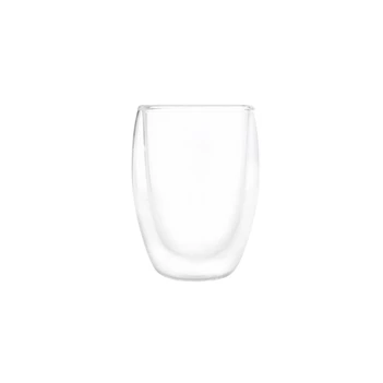 625143 dubbelwandig glas thee koffie transparant dobble 0,38l