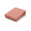SLGO721 124 Vandyck hoeslaken Jersey soft 1-persoons brick dust