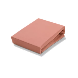 SLGO721 124 Vandyck hoeslaken Jersey soft 1-persoons brick dust