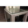 Frame Bijzettafel Square vierkant transparant glas arduin Joli modern design