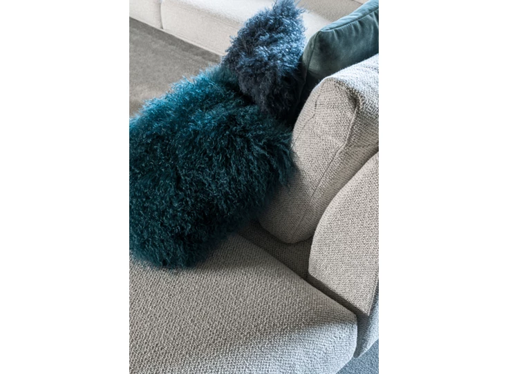 Detail Salon Zico grote hoeksalon stof Passe Partout