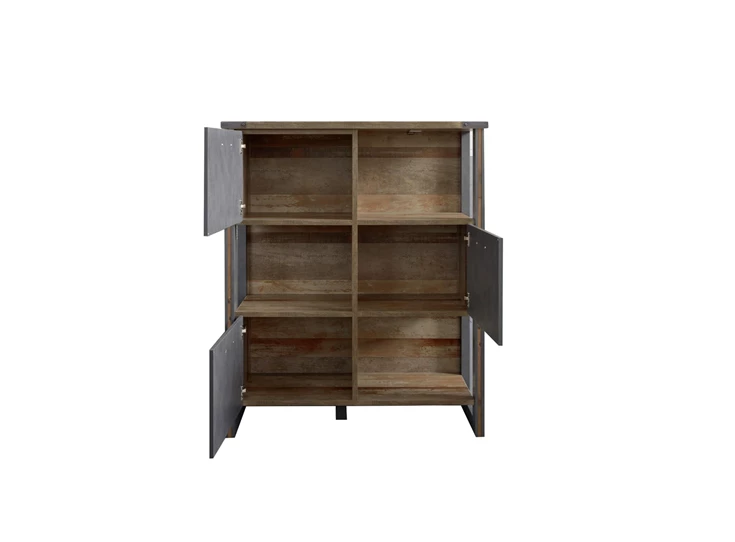 Prima oud hout matera finish 1868-880-23 kastje trendteam floor shelf