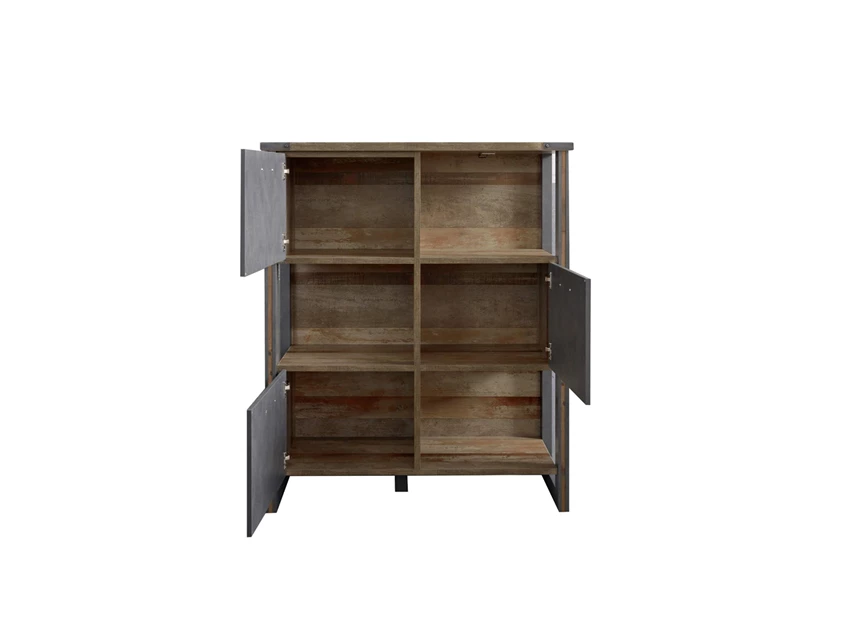Prima oud hout matera finish 1868-880-23 kastje trendteam floor shelf