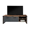 Prime tv-meubel trendteam 1868-322-23 oud hout matera finish 2 deuren 2 open vakken industrieel prima