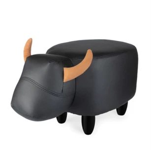 stool la vache black krukje voetsteun woondecoratie woonaccessoire bergers belgium bvba b27106