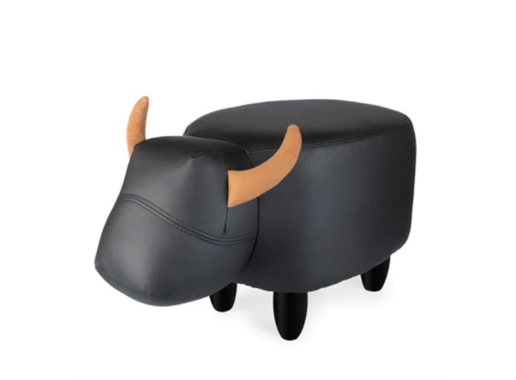 stool la vache black krukje voetsteun woondecoratie woonaccessoire bergers belgium bvba b27106