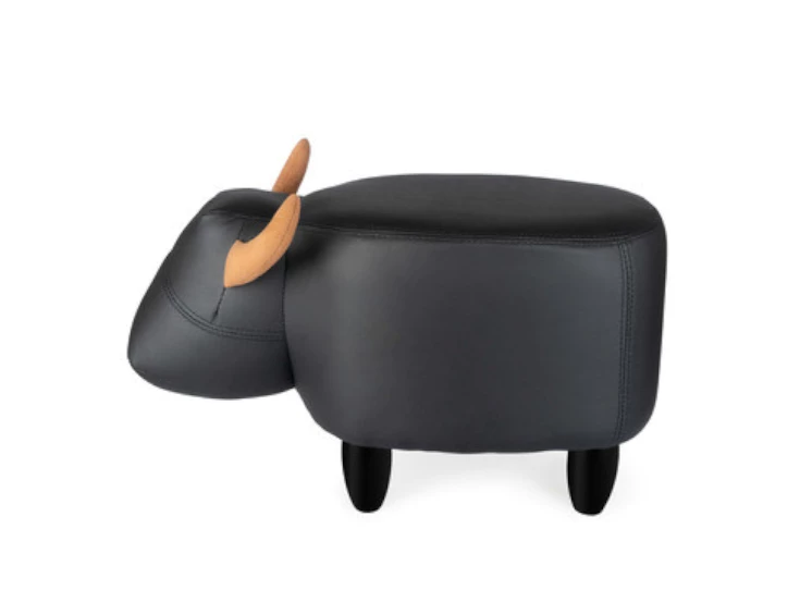 stool la vache black krukje voetsteun woondecoratie woonaccessoire b27106 bergers belgium bvba