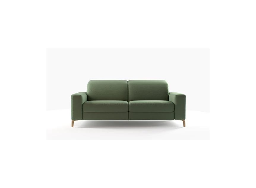 Cristallo canapé eigentijds driezit 3 zit stof leder design