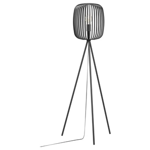900522 romazzina vloerlamp staanlamp zwart metaal 1 lichtpunt eglo