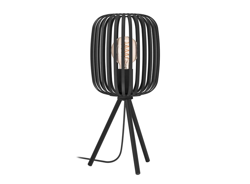 900519 romazinna tafellamp zwart metaal 1 lichtpunt eglo