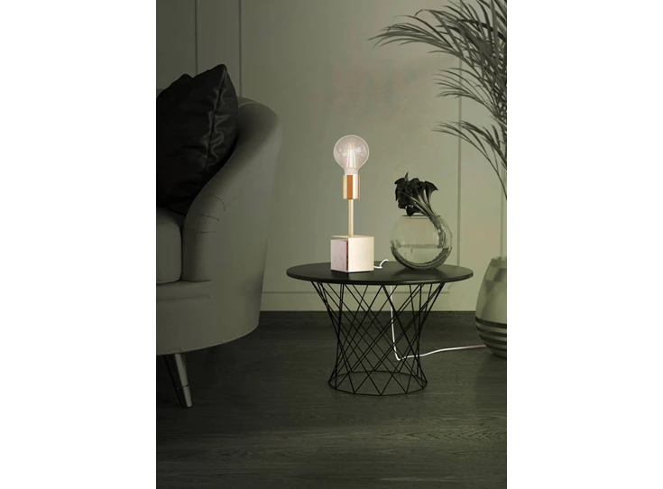 390169 carmita tafellamp wit eglo marmer sfeerbeeld