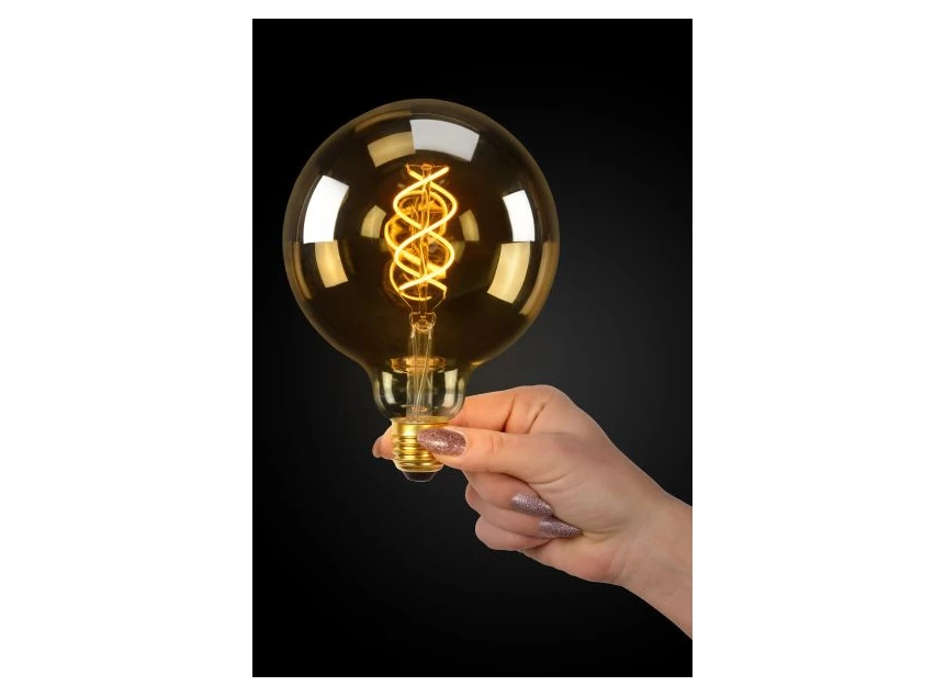 49033-05-62 lucide lichtbron e27 giant led bulb 5w extra warm dimbaar sfeerbeeld