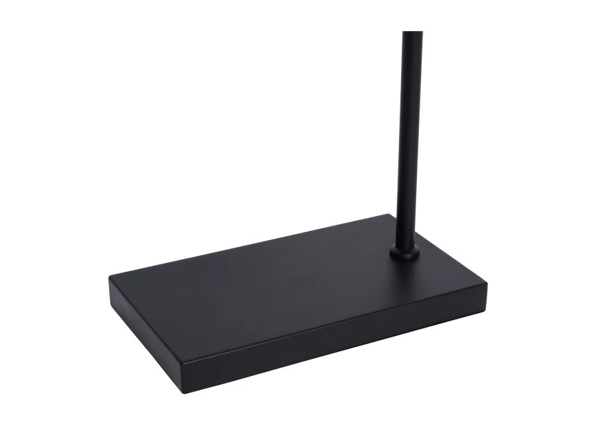 21721-01-30 leanne vloerlamp lucide strak zwart metaal detail voet
