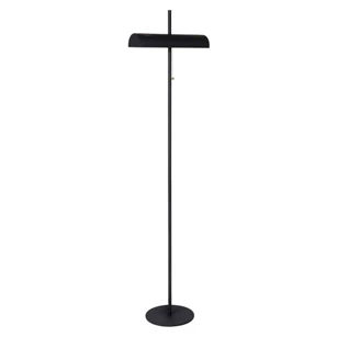 20722-02-30 glendale vloerlamp lucide retro zwart metaal koordje