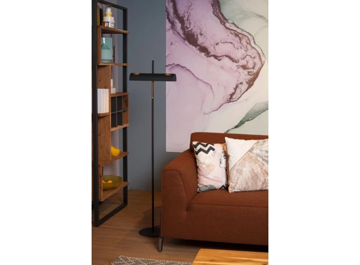 20722-02-30 glendale vloerlamp lucide retro zwart metaal koordje sfeerbeeld