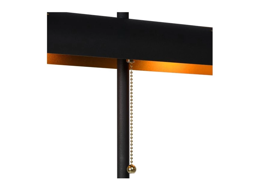 20722-02-30 glendale vloerlamp lucide retro zwart metaal detail koordje