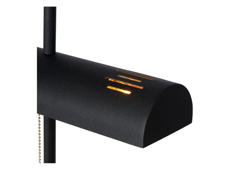 20722-02-30 glendale vloerlamp lucide retro zwart metaal koordje detail kap