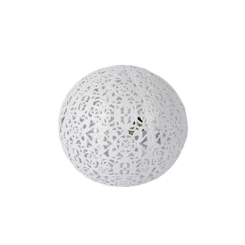 46501-01-31 paolo tafellamp wit lucide G9 metaal