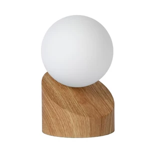 45561-01-72 tafellamp len lucide opaal glas metalen voet G9