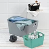 Boxxx M medium koziol opbergen mand handvaten was speelgoed ondergoed cool grey koel grijs