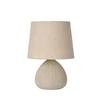 47506-81-38 ramzi tafellamp beige lucide e14 keramiek