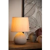 47506-81-38 ramzi tafellamp beige lucide e14 keramiek sfeerbeeld