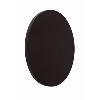 77285-05-43 wandlamp glimpse bruine schijf 14cm lucide led leder