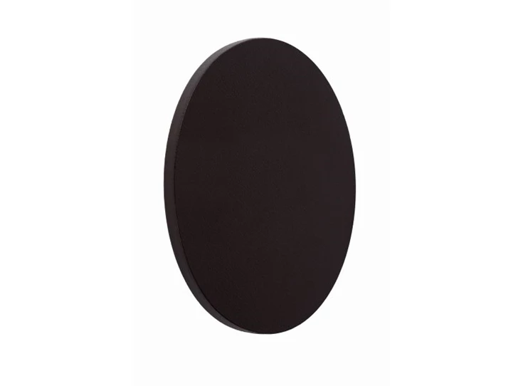 77285-05-43 wandlamp glimpse bruine schijf 14cm lucide led leder