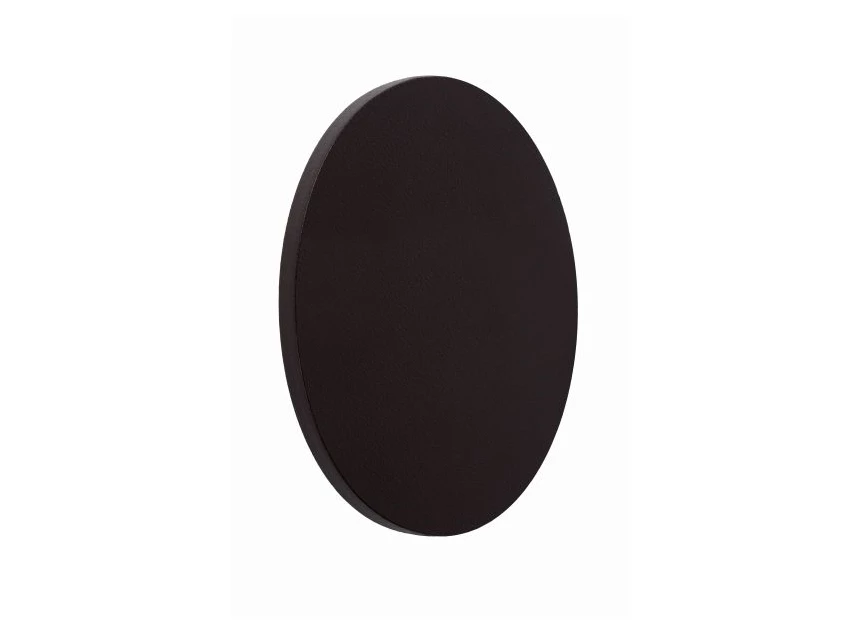 77285-05-43 wandlamp glimpse bruine schijf 14cm lucide led leder