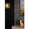 46201-06-02 eklyps wandlamp Ø15 cm lucide goud messing LED sfeerbeeld