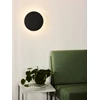 46201-08-30 eklyps wandlamp zwart lucide Ø 25cm LED 8W sfeerbeeld