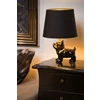 13533-81-30 sir winston tafellamp zwart porselein lucide E14 LED bulldog sfeerbeeld